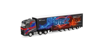 Herpa 319263 - H0 - DAF XG+ Volumenplanen-Sattelzug Diez